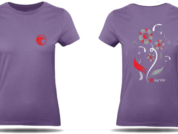 Syride T-shirt Flowers femme – photo 1